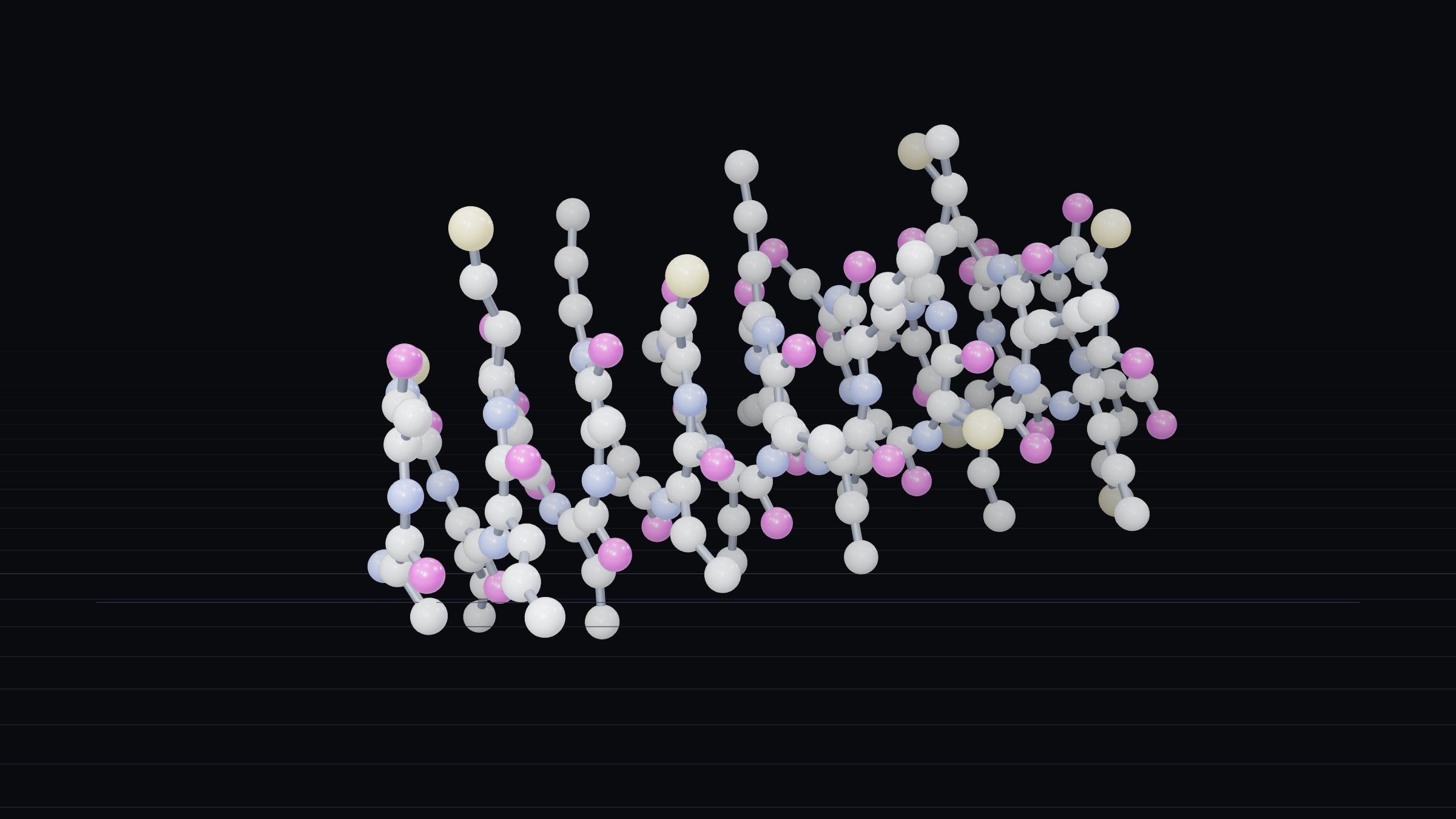 Molecule model in Workbench